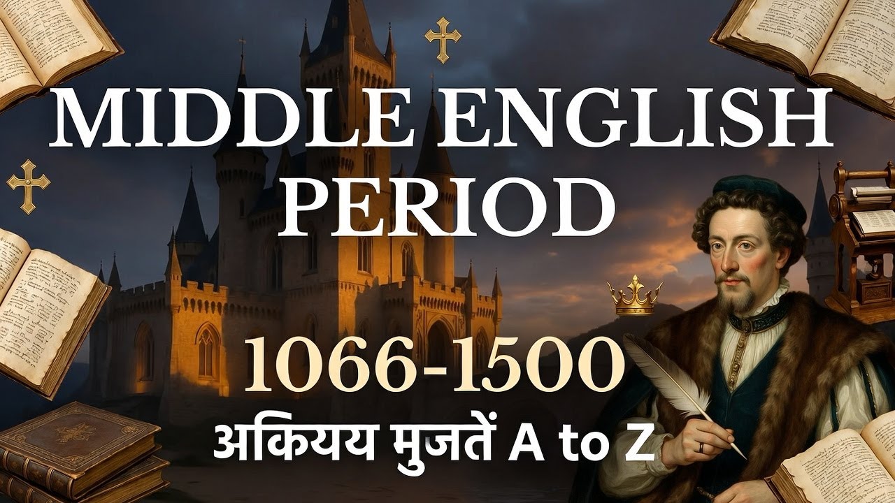 Middle English Period সম্পূর্ণ গাইড | ১০৬৬-১৫০০ | Chaucer, Norman Conquest & Canterbury Tales