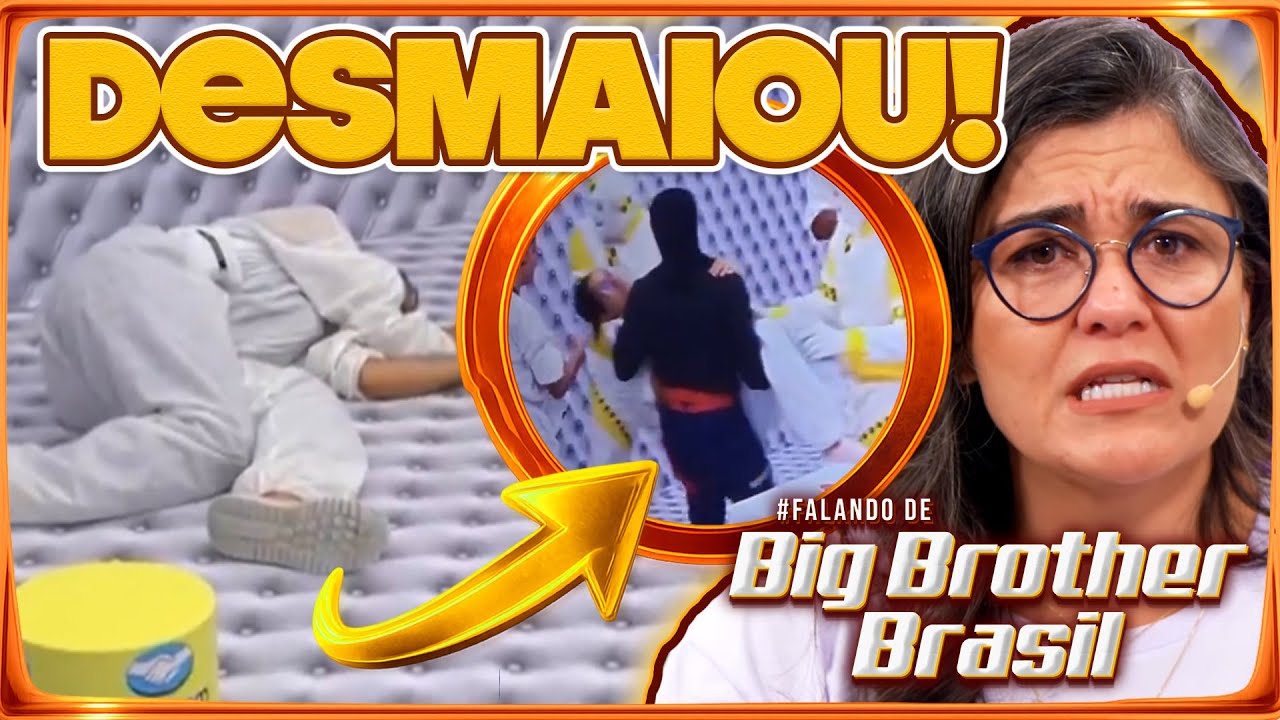 🔥🚨 BBB26: Caos! QUARTO BRANCO &eacute; ENCERRADO ap&oacute;s DESMAIO + Treta: Ana Paula x Aline + Pedro leva pito!