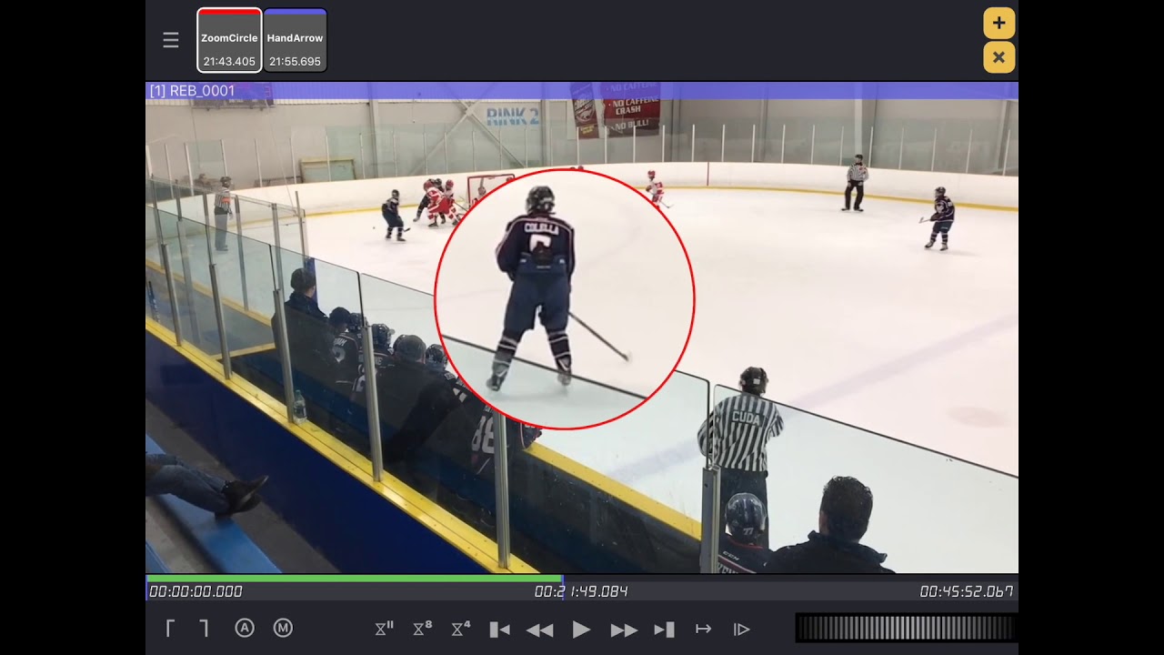 iPad - Zoom and Track Player