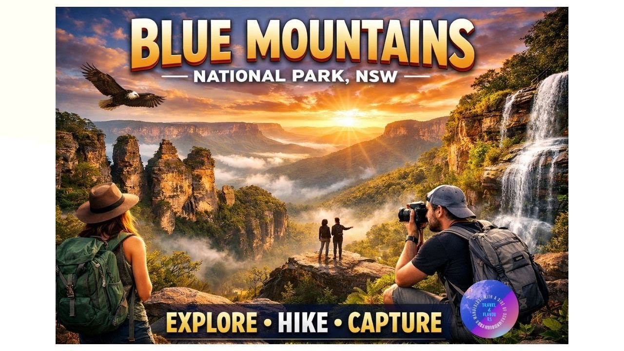 Explore the breathtaking beauty of Blue Mountains National Park, NSW, Australia.