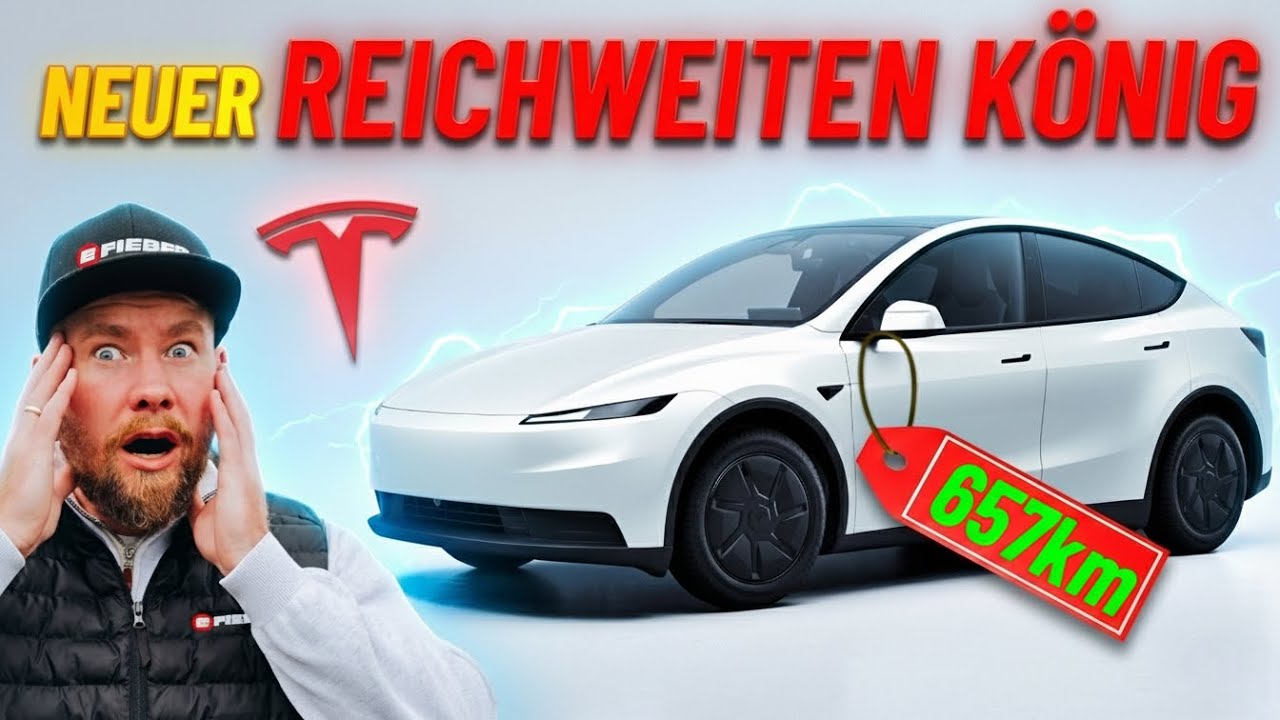 NEUES Tesla Model Y Standard LONG RANGE! 657 km Reichweite! Ein Nachteil. | EFIEBER