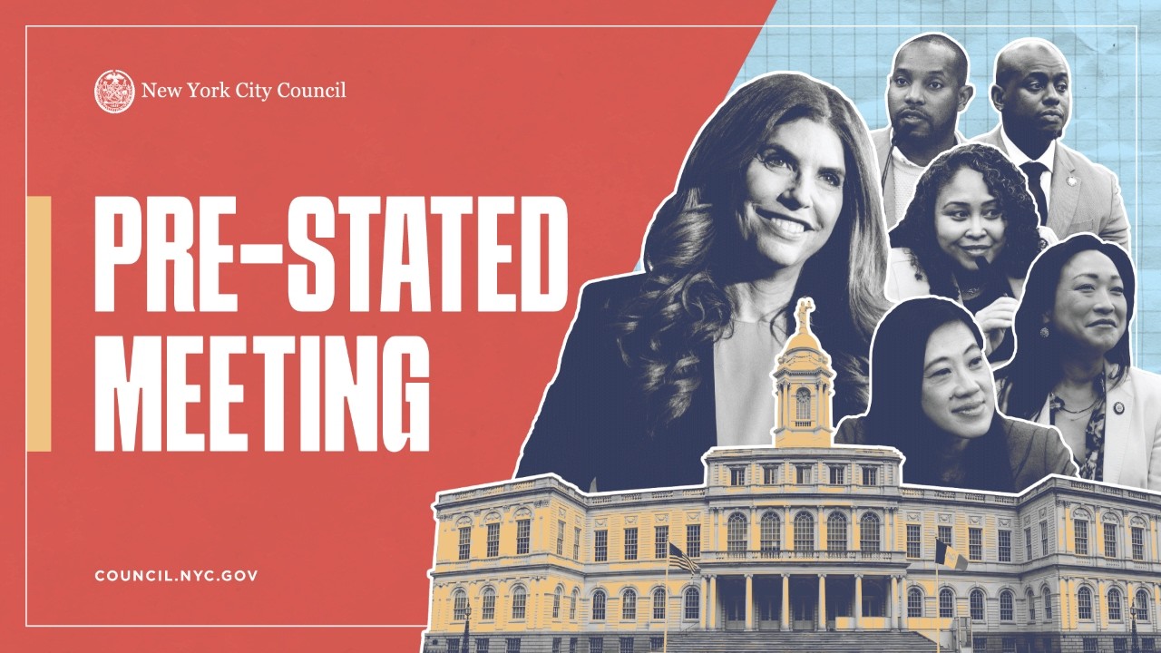 🔴 LIVE: Speaker Menin Joins Council Members to Discuss Today's Stated Meeting