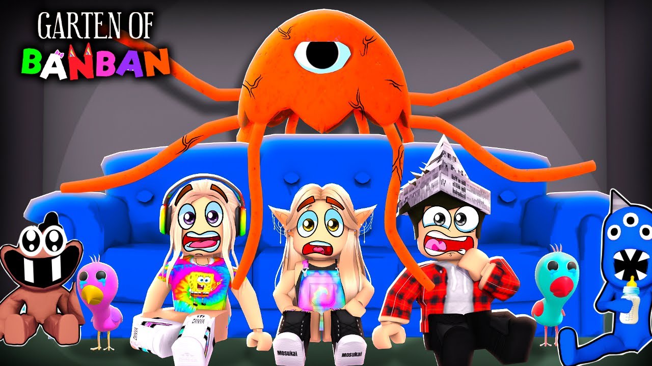 SALVE a CRECHE dos BEBÊS GARTEN OF BANBAN do STYNGER FLYNN no ESCONDE-ESCONDE ! #soporcausa
