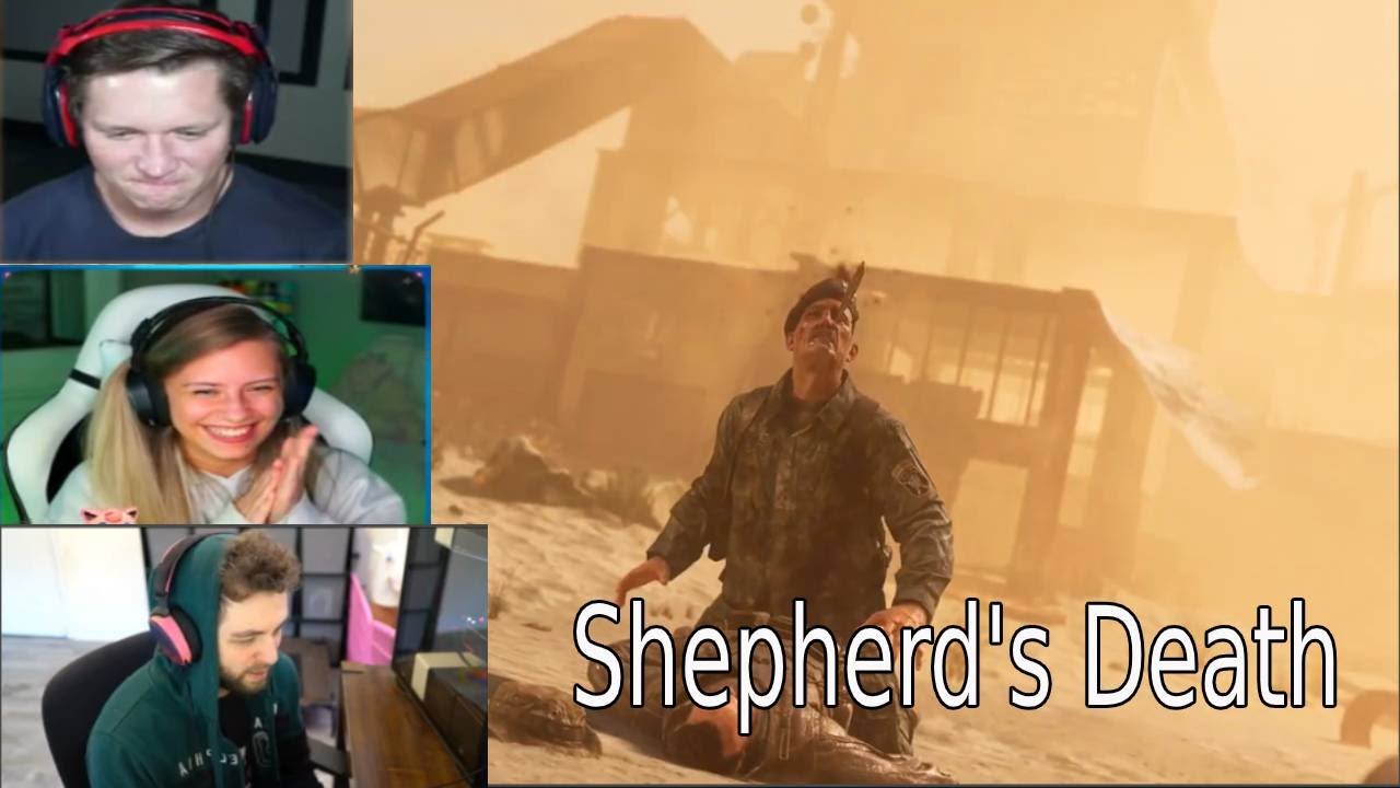 Gamers Reaction to Shepherds Death | Modern Warfare 2 Remastered