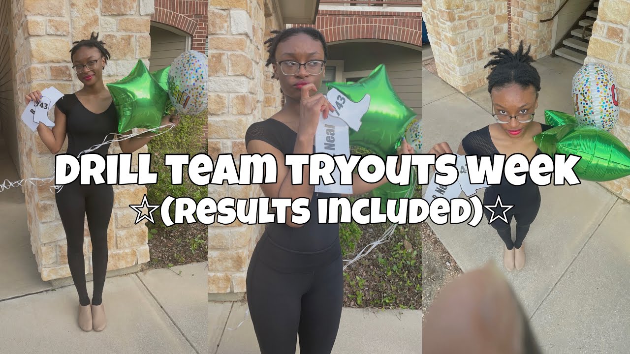 Drill team tryouts week ☆