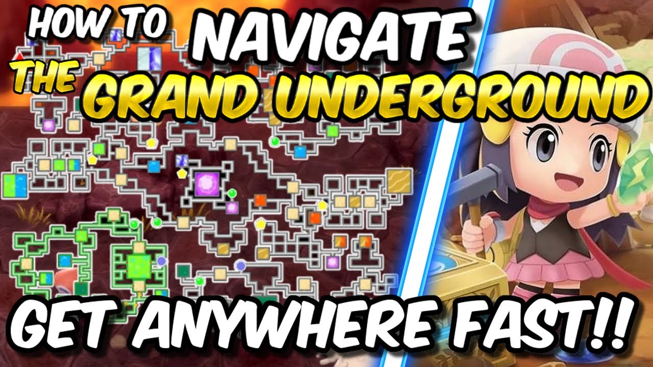 Get ANYWHERE in THE GRAND UNDERGROUND FAST!! Full Tutorial on ENTRY POINTS!!