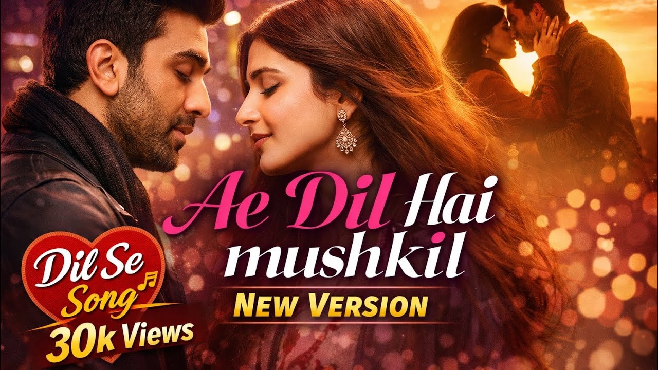Ae Dil Hai Mushkil – New Version | Soulful Romantic Song | Use Headphones 🎧 l T Series l
