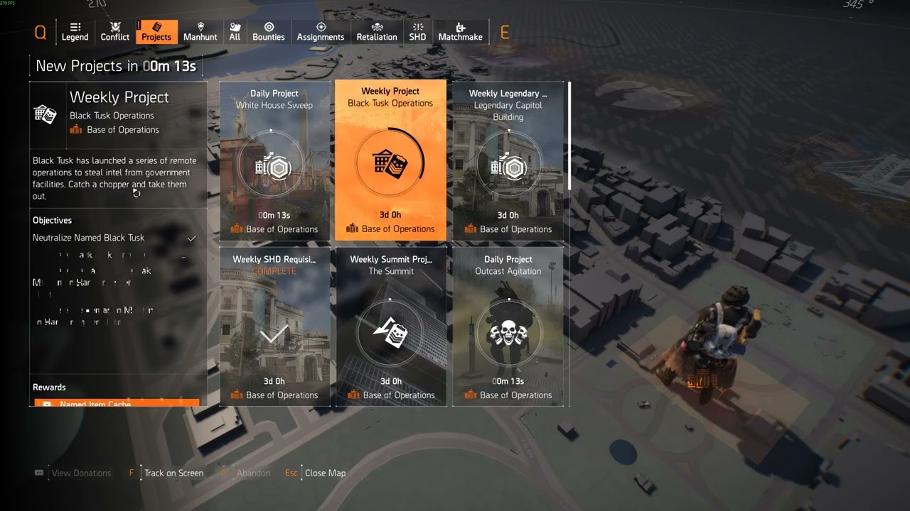 Trick to fix the Retaliation Projects! Tom Clancy's The Division 2