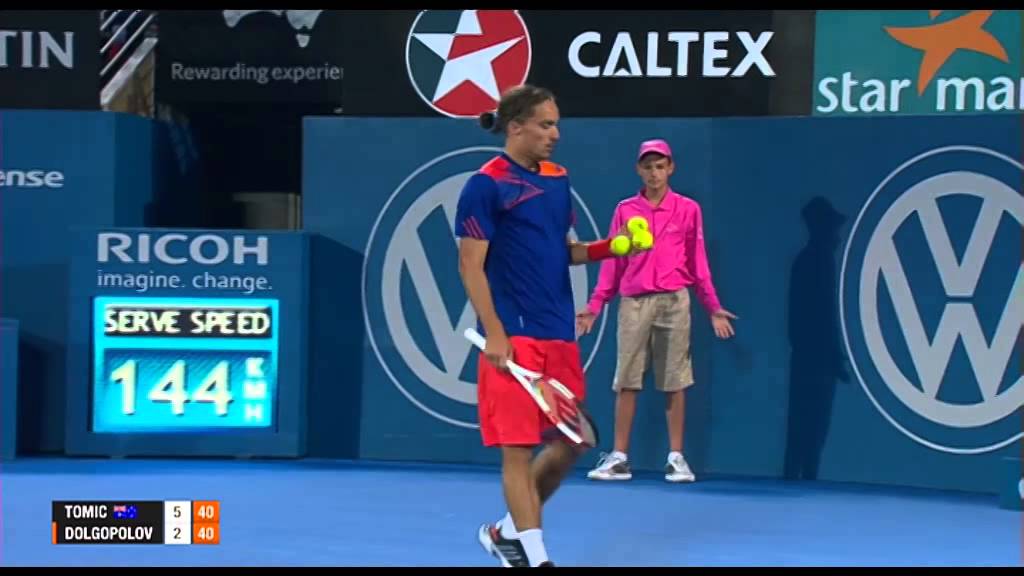 Bernard TOMIC (AUS) vs Alexandr DOLGOPOLOV (UKR) QTR FINAL FULL MATCH Apia International Sydney 2014