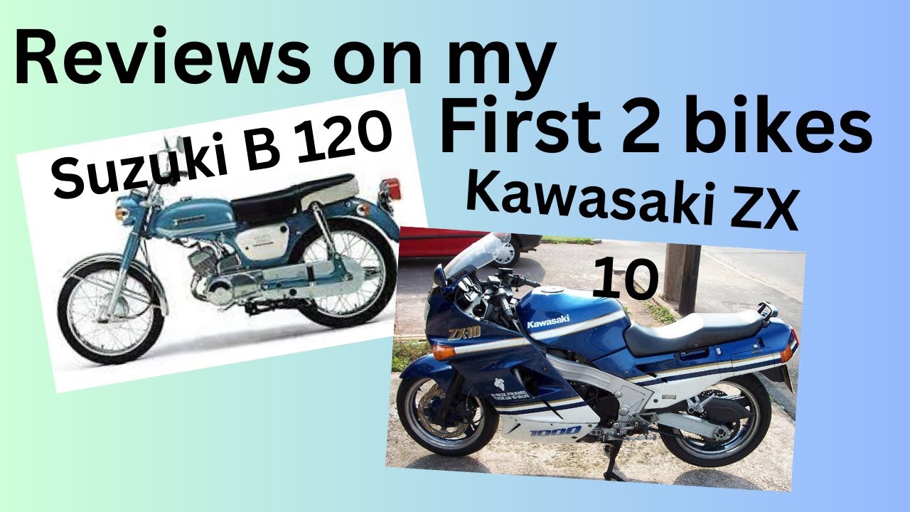 My Old Suzuki B120 & Kawasaki ZX10