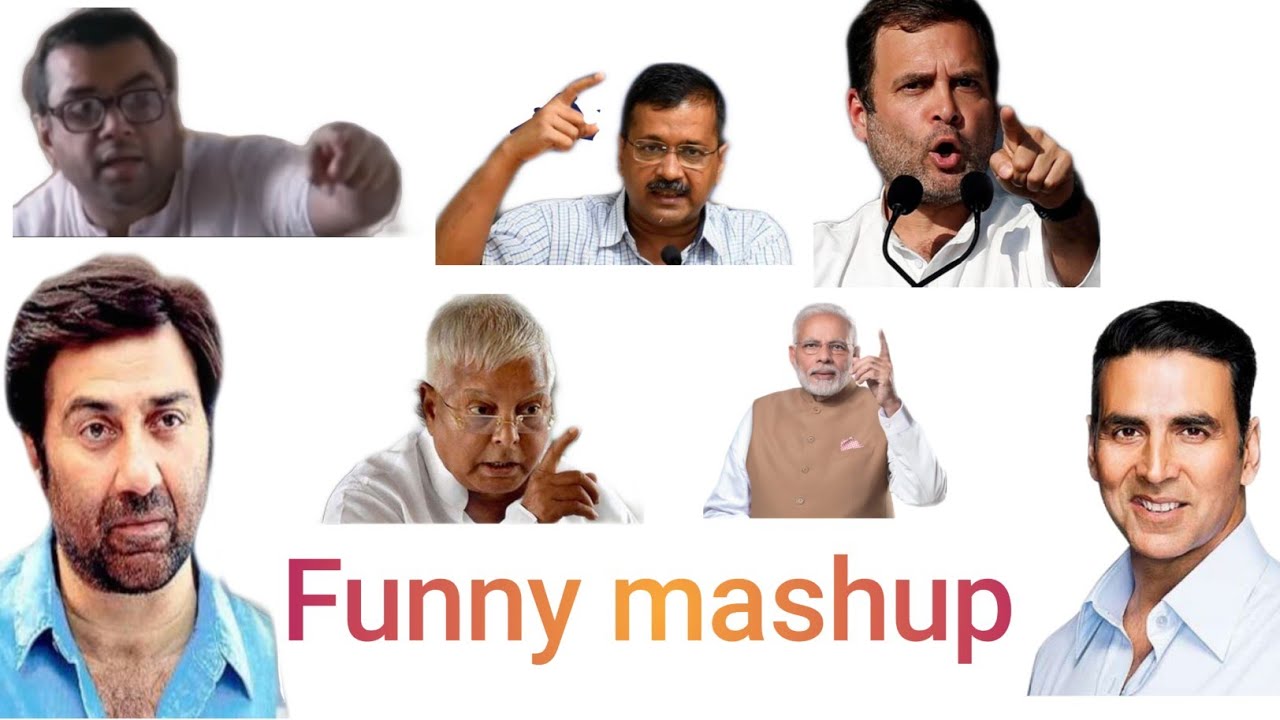 Bollywood Vs politics characters funny mashup comedy videos - Funny Tube