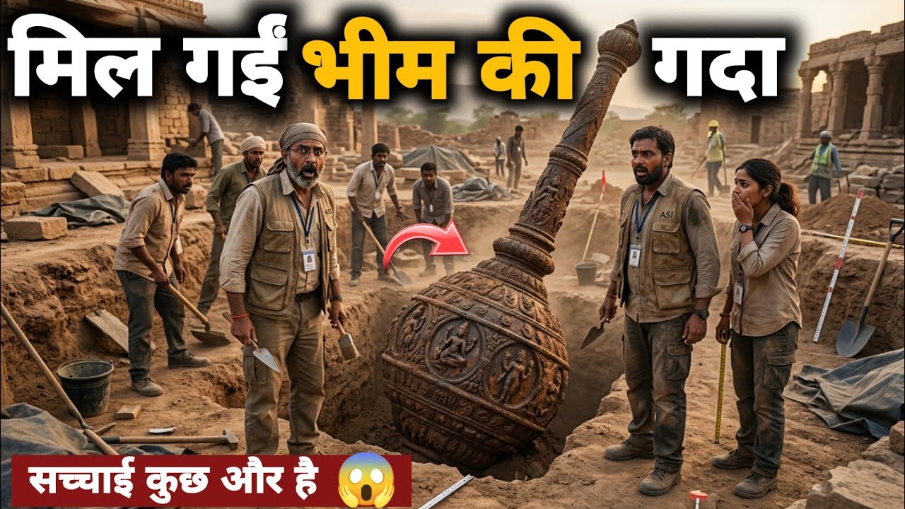 क्या मिल गई भीम की असली गदा ?😱 || महाभारत का सबसे बड़ा रहस्य!