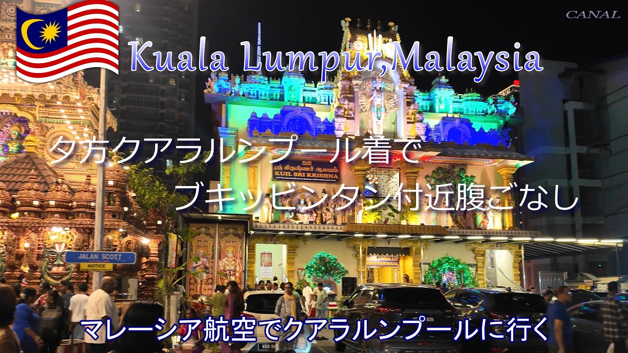 マレーシア/クアラルンプール/ブキッビンタン/アロー通【Kuala Lumpur,Malaysia】マレーシア航空