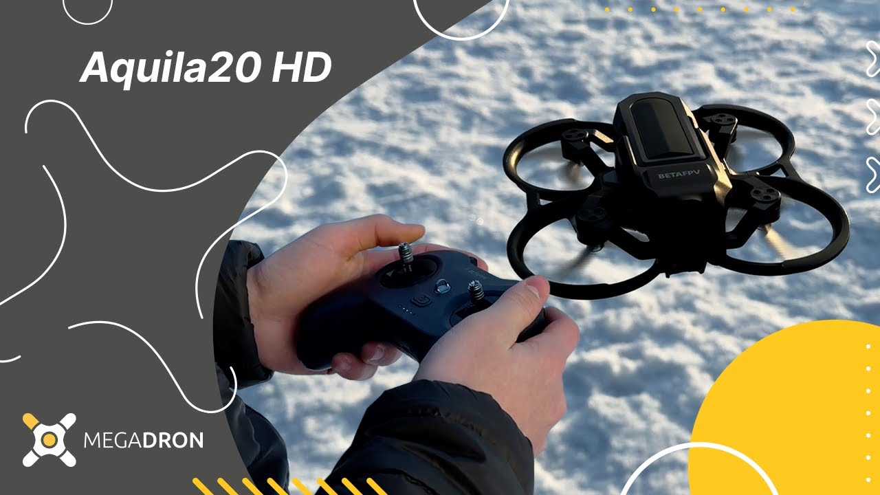 Aquila 20 HD - idealny dron FPV na start? Test Megadron