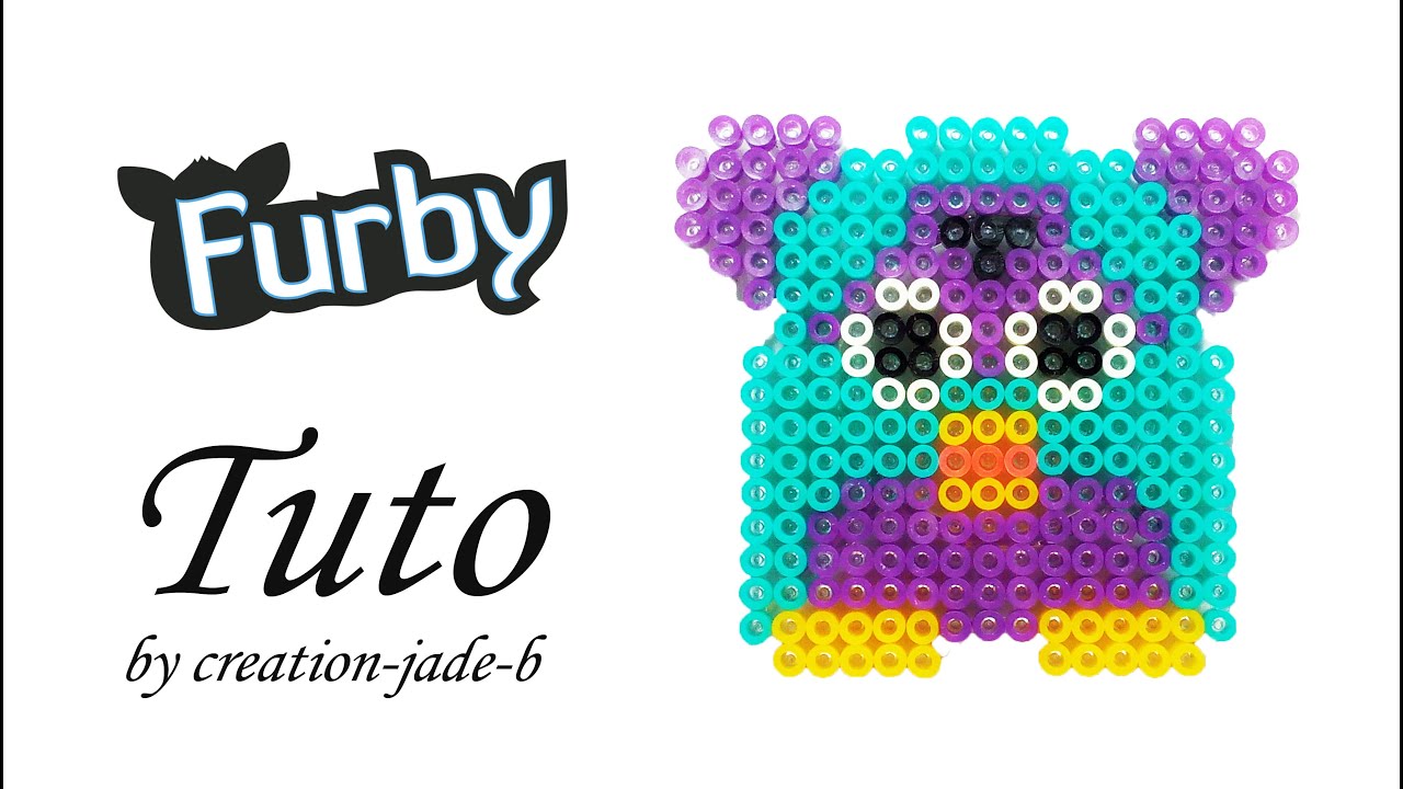 Tuto Perles à repasser (Hama) - Furby !