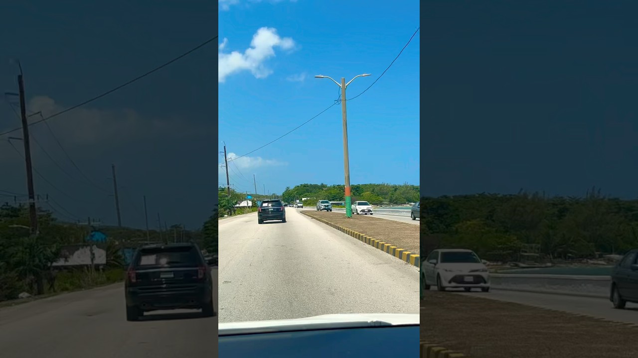 Driving In Jamaica #jamaicasunrisetv #sunriseboss #jamaica ￼
