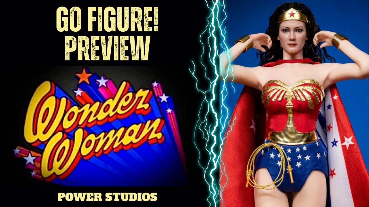 POWER STUDIOS WONDER WOMAN LYNDA CARTER  1/6 SCALE FIGURE PREVIEW