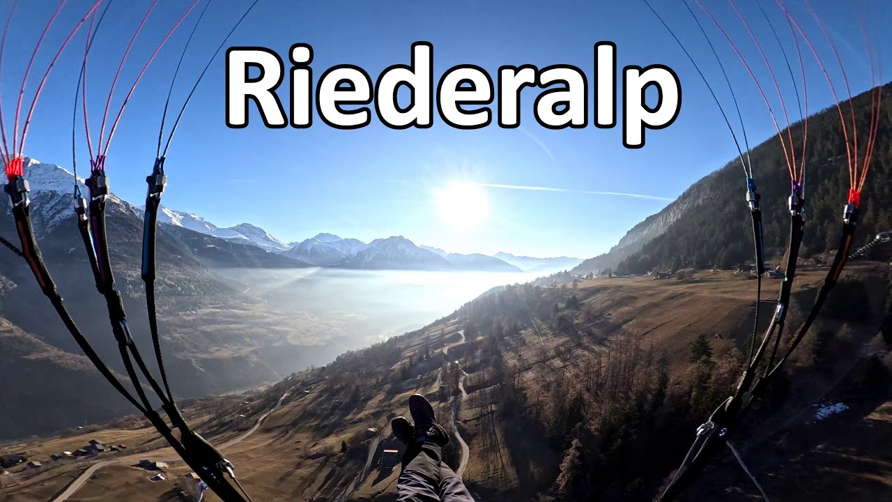 Paragliding Riederalp – New Year’s Eve Flight – Goodbye 2025