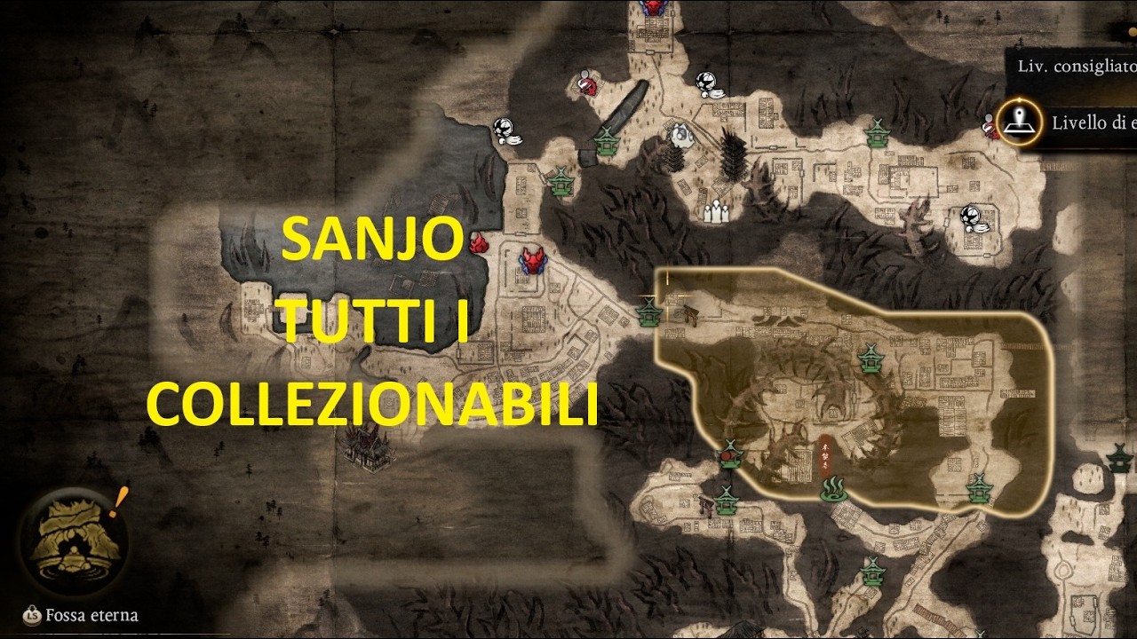 Nioh 3 – TUTTI i Collezionabili di Sanjo Guida Completa 100% Kodama, Hot Springs, Skill, Segreti