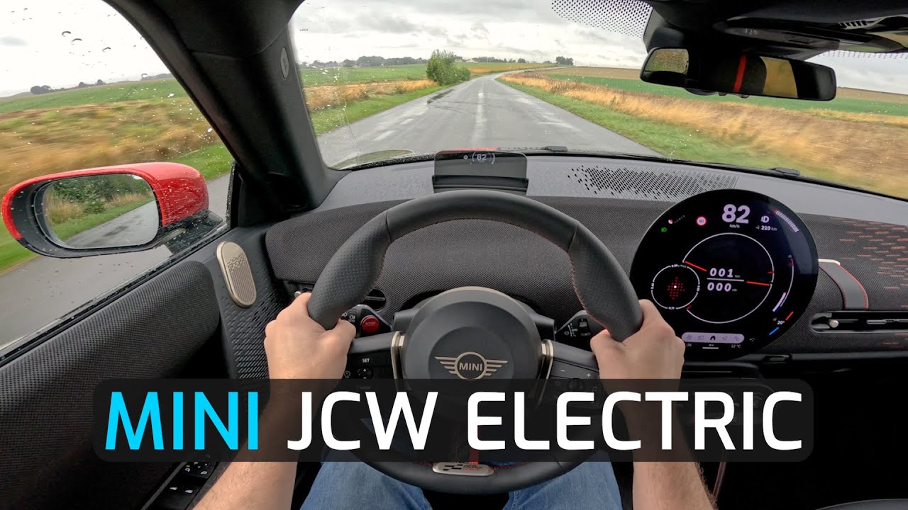 MINI JOHN COOPER WORKS ELECTRIC 258 HP POV TEST DRIVE