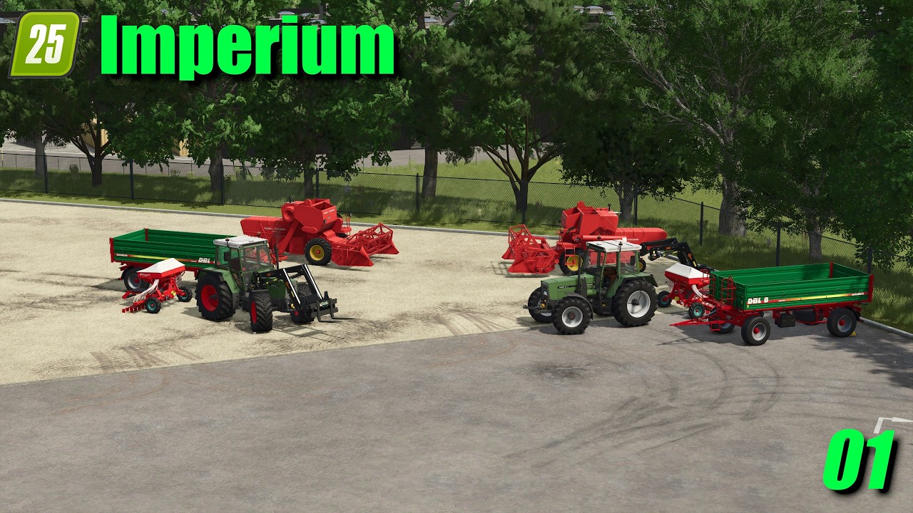 Der Start | Landwirtschafts Simulator 25 Imperium #001 | mit Farmerino