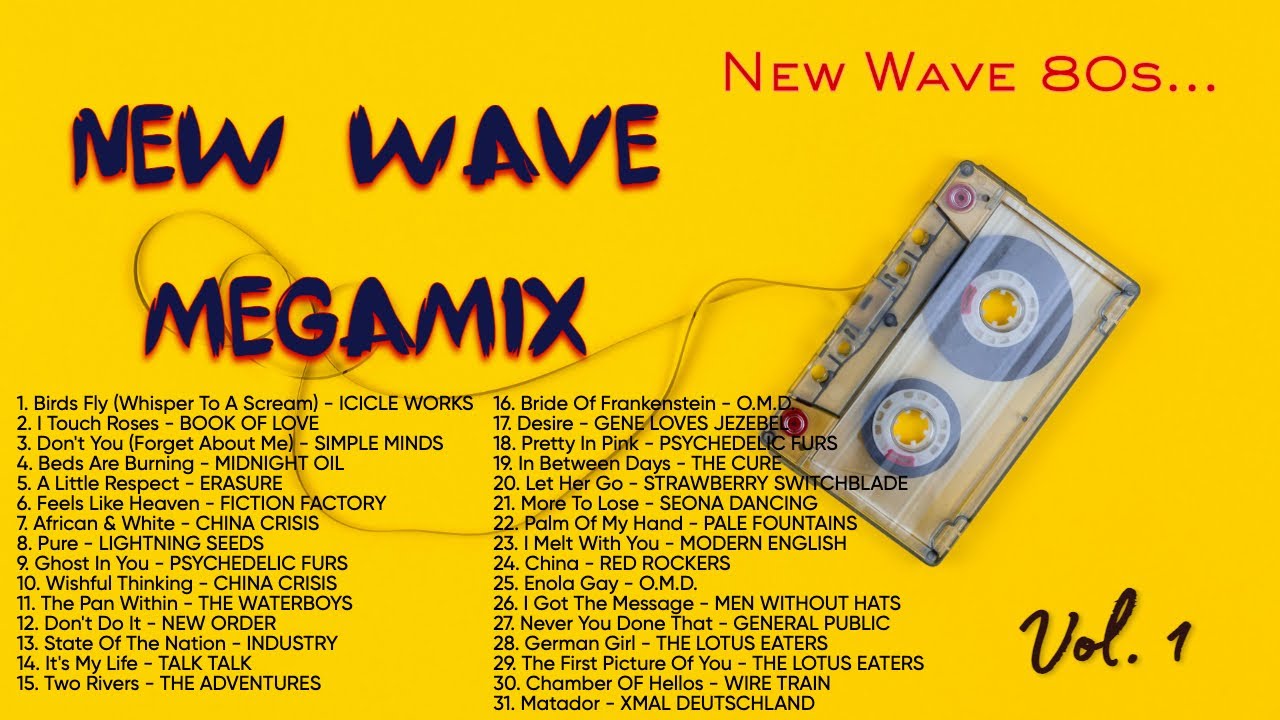New Wave Diary Megamix Vol  1   The BEST of 80's