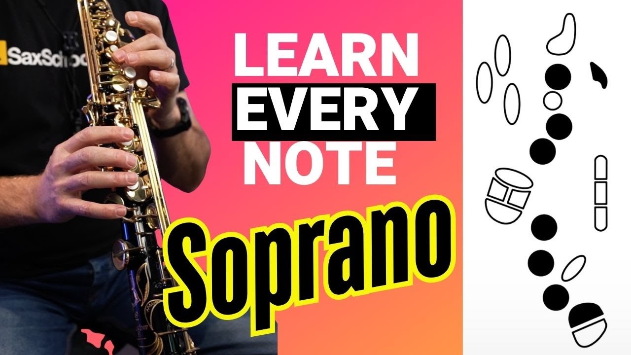 How to play EVERY note on Soprano Saxophone for beginners