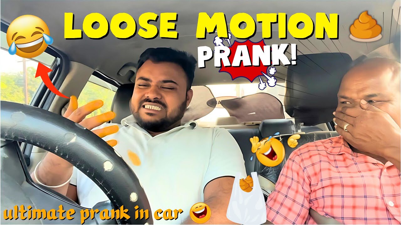 Loose Motion Prank 🤣 | Tamil Taxi | Car Prank | Motion atrocity 🤣