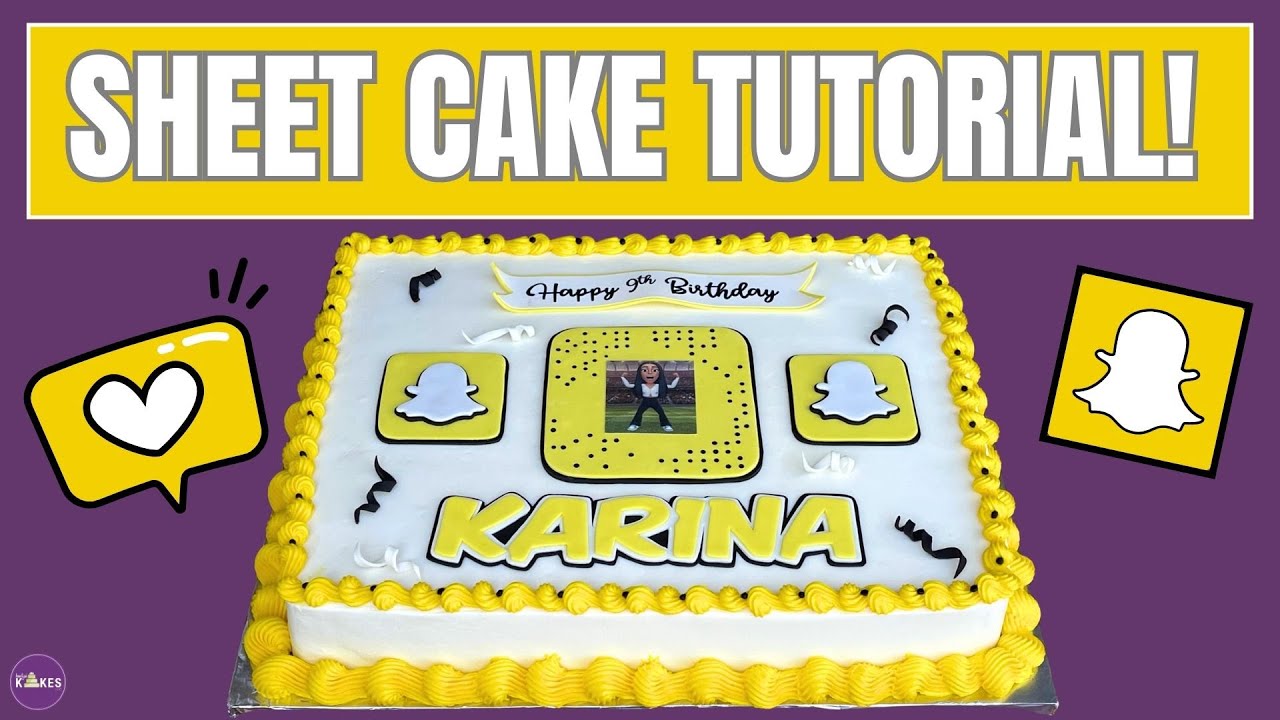 This Is The First SHEET CAKE I've Made In YEARS!