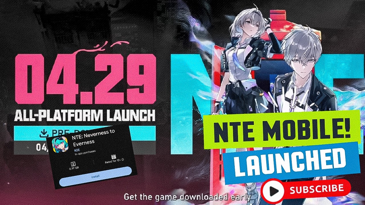 NTE Mobile Is Here! Download Now | Pre-Download Start | India Server Timing | Hindi |