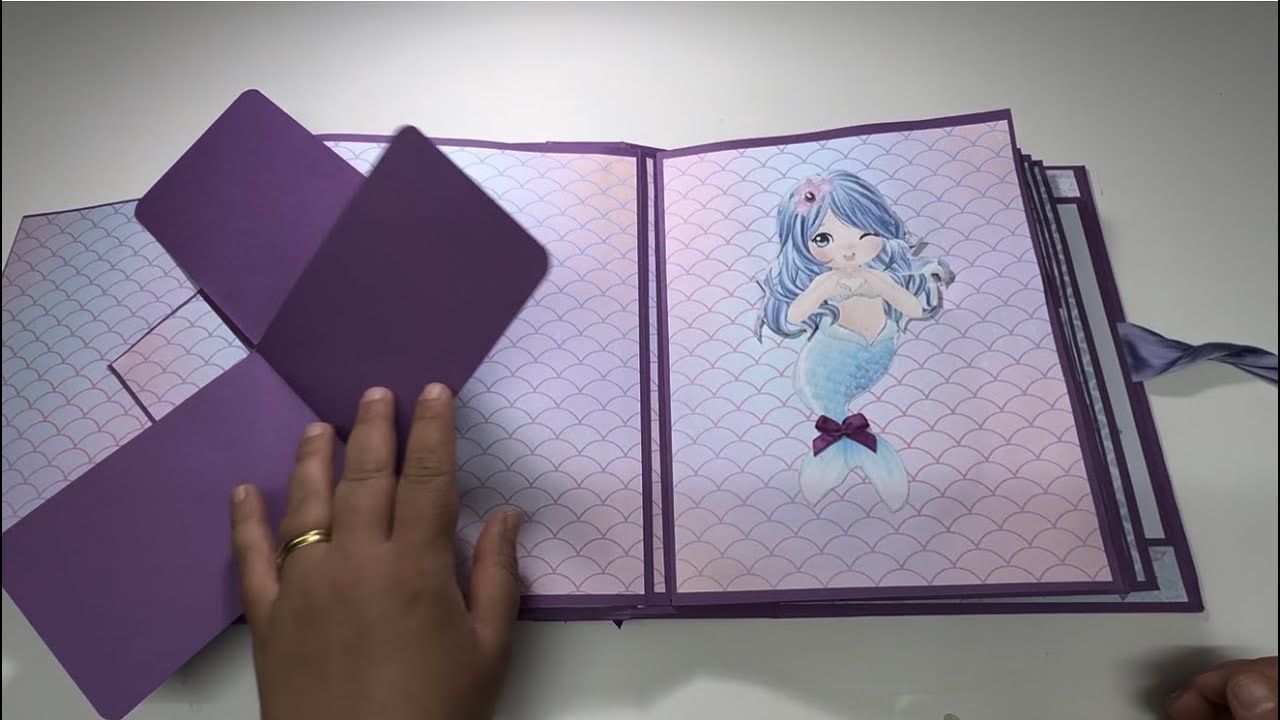 Carte pop-up facile à faire /Easy DIY Pop-Up Card n:4