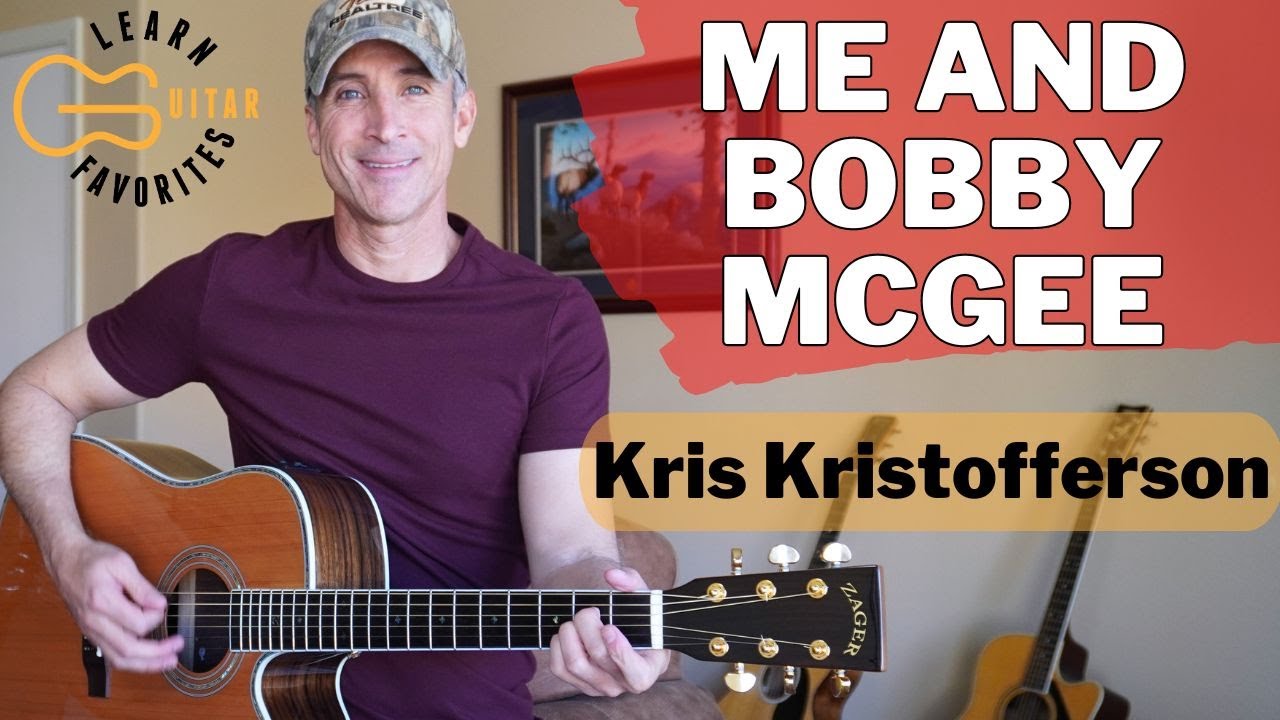 Me And Bobby McGee - Kris Kristofferson | EASY GUITAR