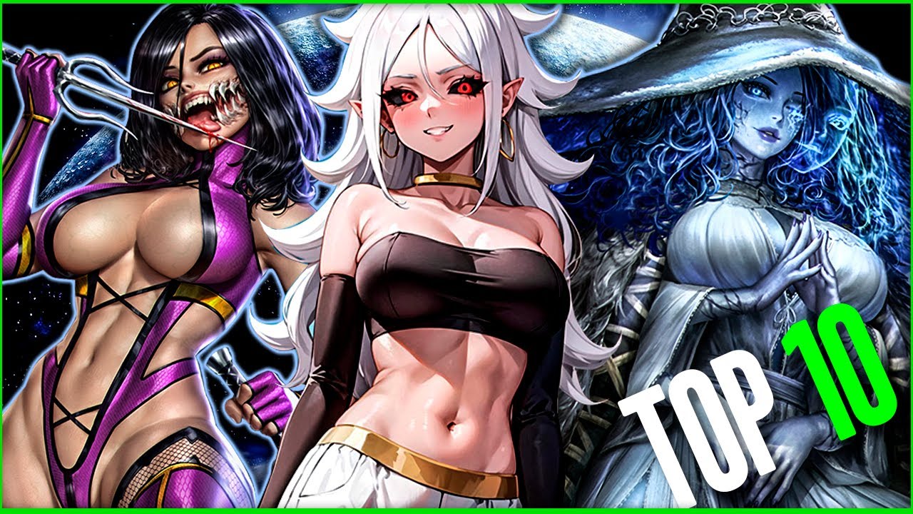 10 PERSONAJES Que EXTRAÑAMENTE los Jugadores Encontraron BASTENTE SENSUALES