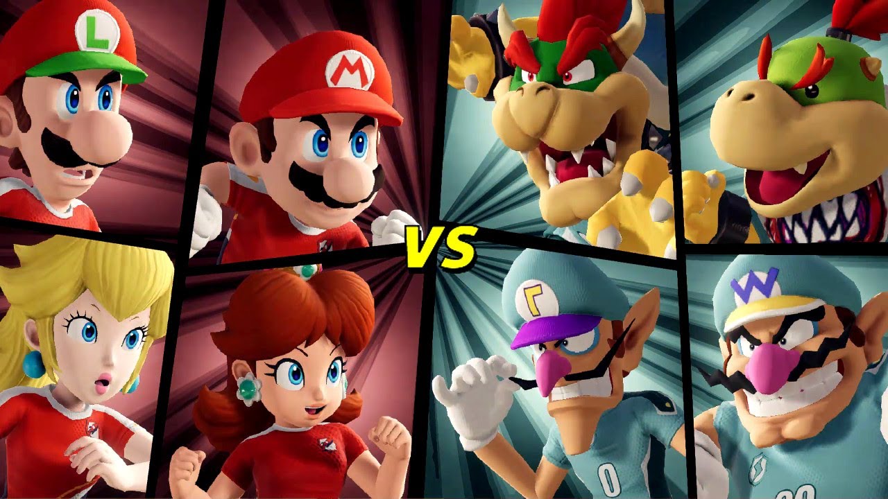 Mario Strikers: Battle League - Heroes vs. Villains (Hard CPU)