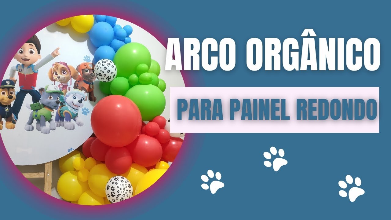 Arco Desconstruído para painel redondo!