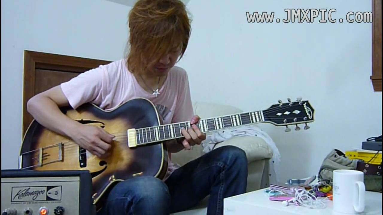 Yahoo! (JP) Auction 出品物: Wilson Archtop Acoustic, 林幸司氏による演奏