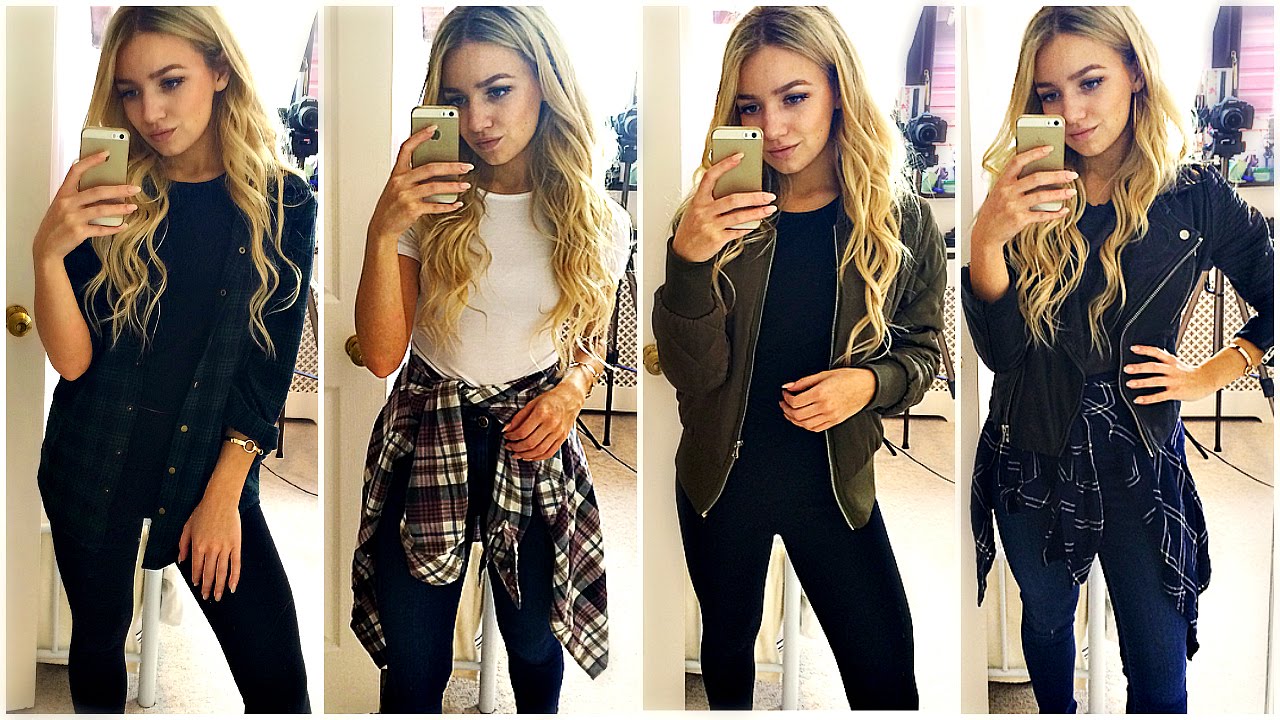 School Outfit Ideas / Summer & Winter  2016
