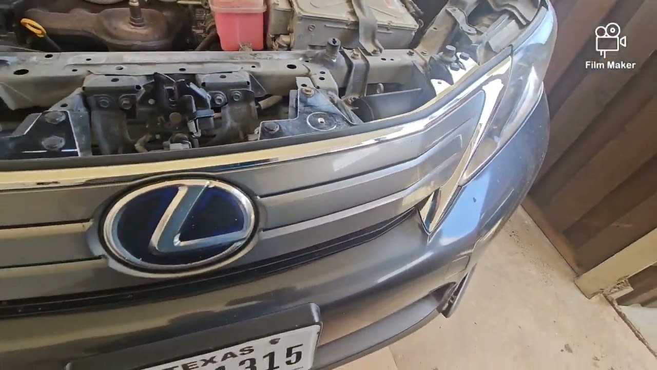 DIY! 2010-2012 Lexus HS250h bottom front and rear engine mount replacement