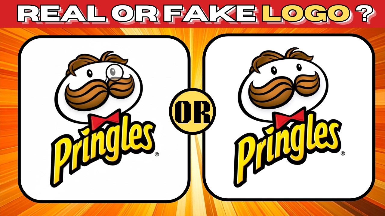 40 REAL or FAKE Logos Challenge 😱 Only Geniuses Can Score 40/40!