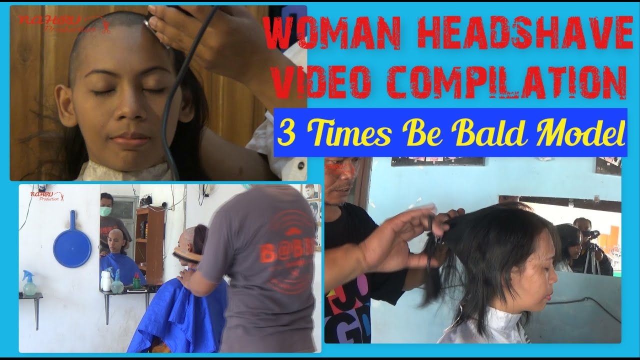Kompilasi Video Wanita Gundul || Woman Headshave Video Compilation || गंजा महिलाएं || YA050220