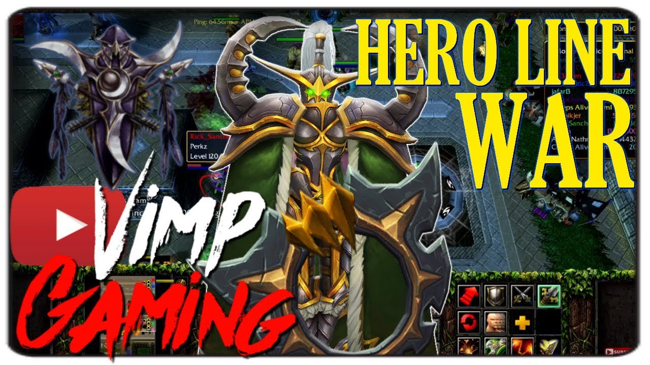 Warcraft 3 | Hero Line War | World at War