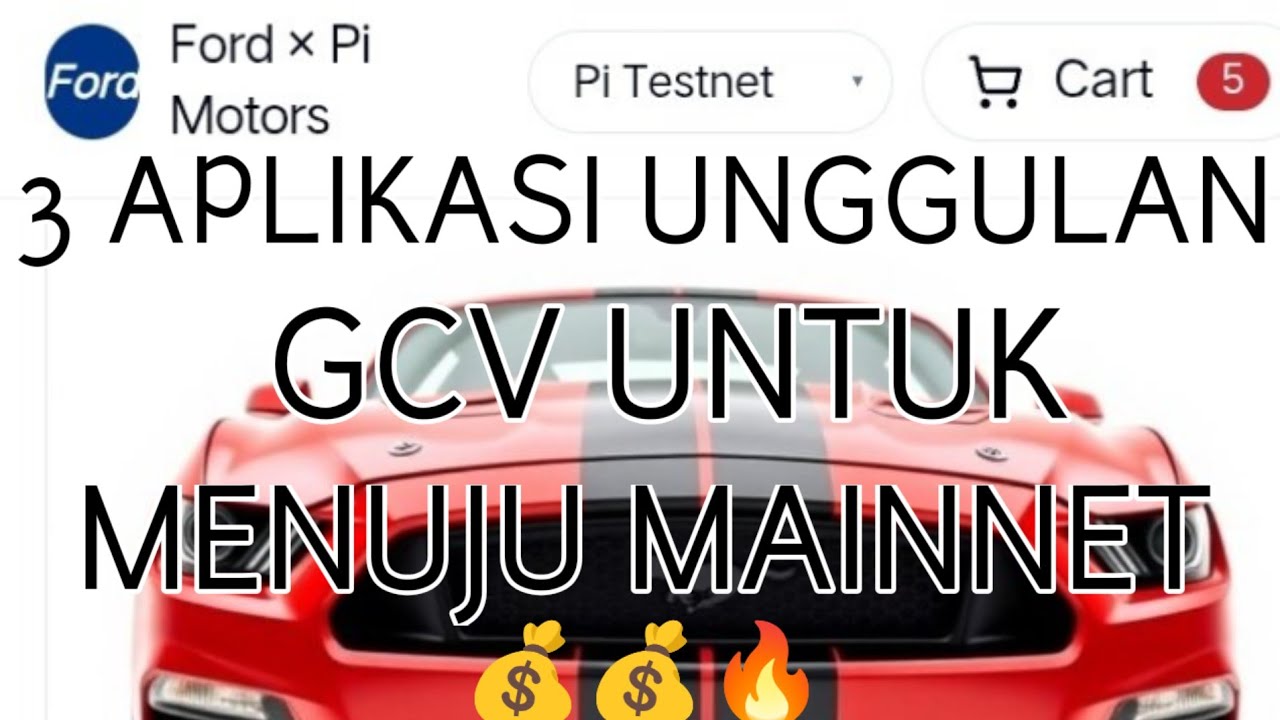 INFO PI NETWORK HARI INI//3 APLIKASI UNGGULAN_GCV UNTUK MENUJU MAINNET💰💰🔥