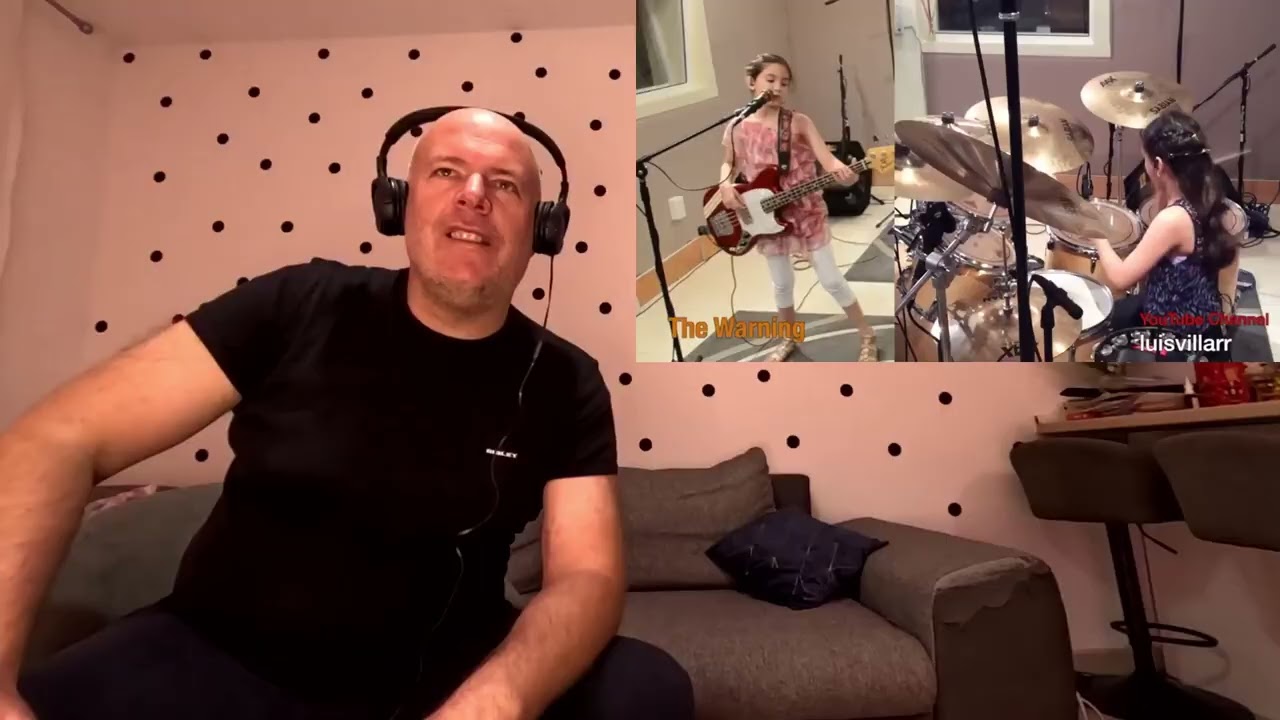 Singer reacts to The Warning - Enter Sandman ( Metallica Cover ) -Reaction