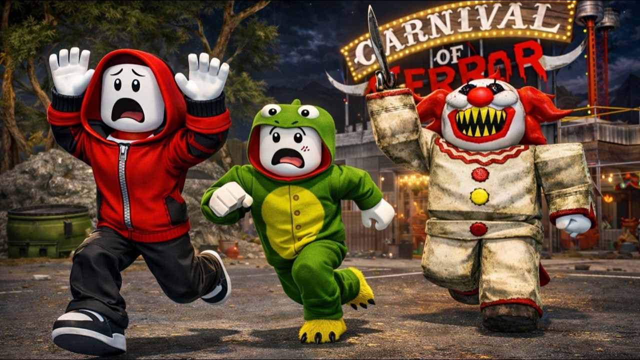 Mikey and JJ Escaped Carnival of Terror !? 🤡💀⚠️