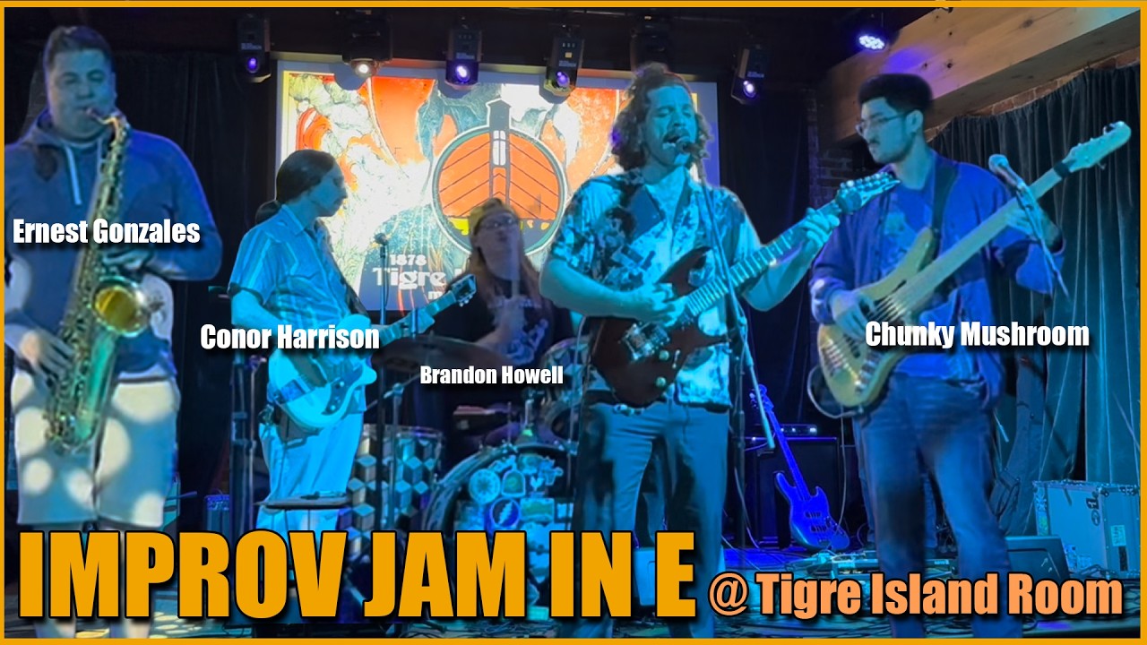 Improv Jam in E – Live at Tigre Island Room