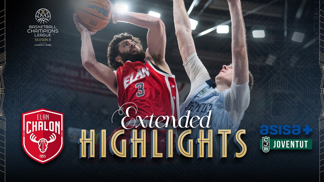 Elan Chalon v ASISA JOVENTUT | Round of 16 | Full Game Highlights | #BasketballCL 2025-26