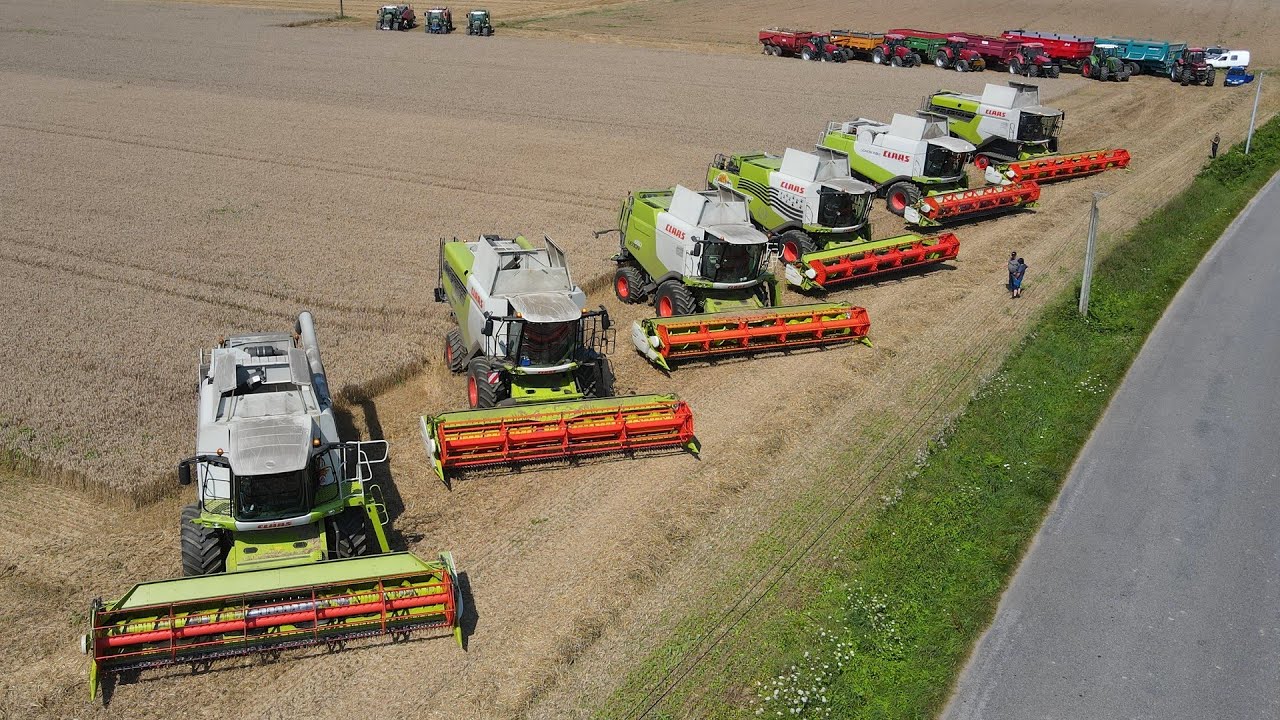 XXL MOISSON 2021 ! X6 Lexion & X9 tracteurs | L'ETA Graignic Frères sort le grand jeu !