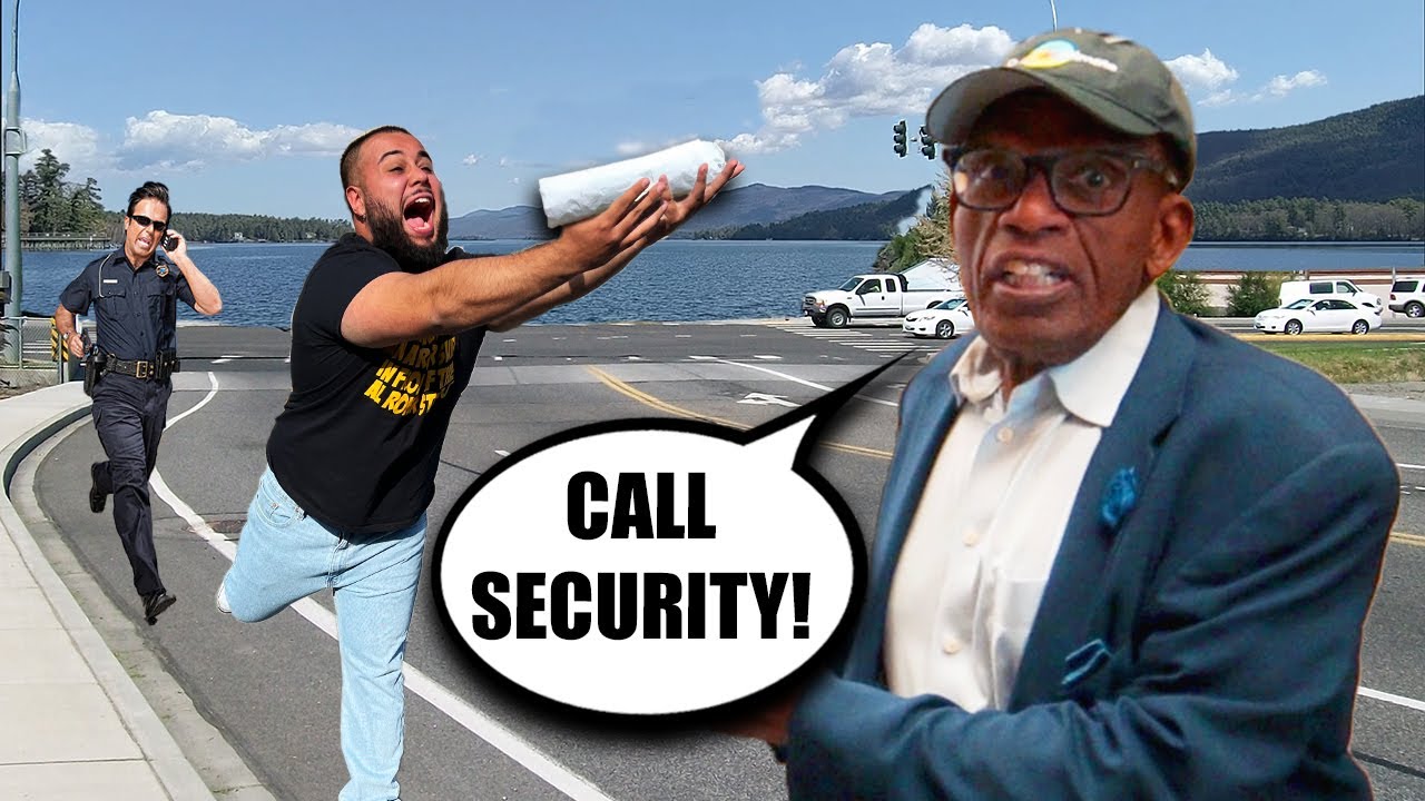 I Gave Al Roker an Al Roker Sub In Front of the Al Roker Studio!