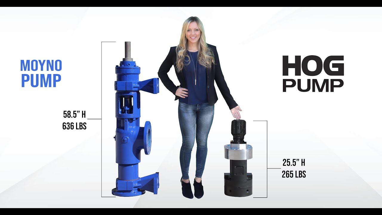 4 reasons the Hog Pump is better than the Moyno Pump