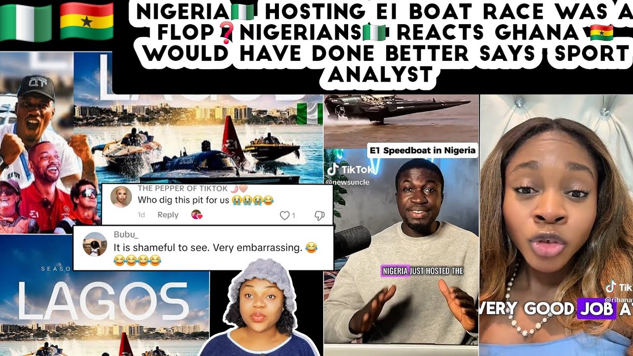 Нигерия🇳🇬 Проведение лодочных гонок E1 оказалось провалом❓️Гана🇬🇭 добилась бы большего успеха, сч...